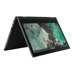 Lenovo : Chromebook 500e x360 11.6" Touchscreen 4GB RAM 32GB eMMC Convertible 2-in-1 Laptop English black